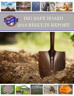 Image of Dig Safe Board 2019 Results Report Cover